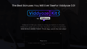 What Viddyozebonus.com website looked like in 2020 (3 years ago)