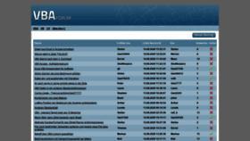 What Vba-forum.de website looked like in 2020 (3 years ago)