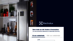 What Vendafuncionarios.electrolux.com.br website looked like in 2020 (3 years ago)