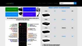 What Viewtvbox.com website looked like in 2020 (3 years ago)