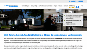 What Vinktandtechniek.nl website looked like in 2020 (3 years ago)