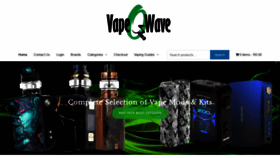 What Vapeowave.co.za website looked like in 2020 (3 years ago)
