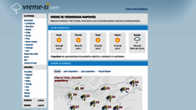 What Vreme-si.com website looked like in 2020 (3 years ago)
