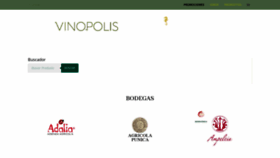 What Vinopolis.mx website looked like in 2020 (5 years ago)