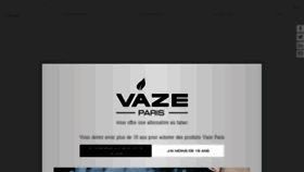What Vaze-shop.com website looked like in 2020 (3 years ago)