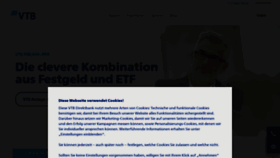 What Vtbdirekt.de website looked like in 2020 (3 years ago)