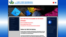 What Vibosintbarbara.be website looked like in 2020 (3 years ago)