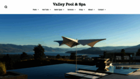 What Valleypoolandspa.com website looked like in 2020 (3 years ago)