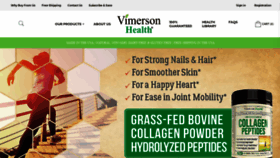 What Vimerson.com website looked like in 2020 (3 years ago)