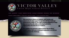 What Vvuhsd.org website looked like in 2020 (3 years ago)