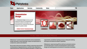 What Vpiphotonics.com website looked like in 2020 (3 years ago)