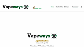 What Vapeways.com website looked like in 2020 (3 years ago)