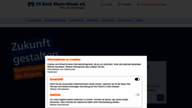 What Vr-bank-rhein-mosel.de website looked like in 2020 (3 years ago)