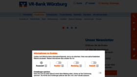 What Vr-bank-wuerzburg.de website looked like in 2020 (3 years ago)