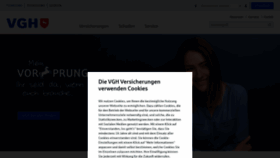 What Vgh.de website looked like in 2020 (3 years ago)