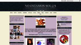 What Vih-no-estamos-solos.ning.com website looked like in 2020 (3 years ago)