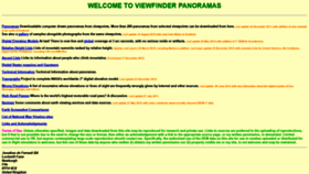 What Viewfinderpanoramas.org website looked like in 2020 (3 years ago)