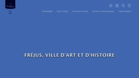 What Ville-frejus.fr website looked like in 2020 (3 years ago)