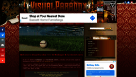 What Visualparadox.com website looked like in 2020 (3 years ago)