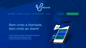 What Vbank.com.br website looked like in 2020 (3 years ago)