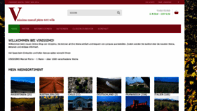 What Vinissimo-wein.ch website looked like in 2020 (3 years ago)