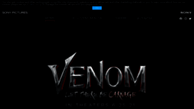 What Venom.movie website looked like in 2020 (3 years ago)
