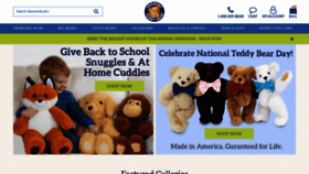 What Vermontteddybear.com website looked like in 2020 (3 years ago)