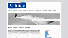 What Valtline.it website looked like in 2020 (3 years ago)