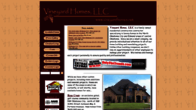 What Vineyardhomes.net website looked like in 2020 (3 years ago)