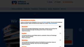 What Volksbank-osnabrueck.de website looked like in 2020 (5 years ago)