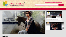 What Vivandiva.com website looked like in 2020 (3 years ago)