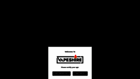 What Vapeshire.com website looked like in 2020 (3 years ago)