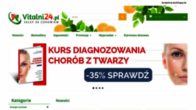 What Vitalni24.pl website looked like in 2020 (3 years ago)