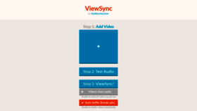 What Viewsync.net website looked like in 2020 (3 years ago)