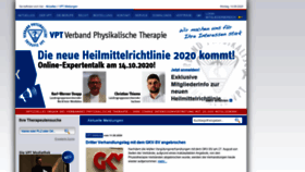 What Vpt.de website looked like in 2020 (3 years ago)