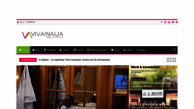 What Viva-naija.com website looked like in 2020 (3 years ago)