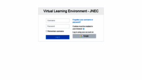 What Vle.jnec.edu.bt website looked like in 2020 (3 years ago)