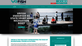 What Vrfish.com.au website looked like in 2020 (3 years ago)