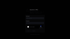 What Validcc.pro website looked like in 2020 (3 years ago)