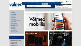 What Valnes.ee website looked like in 2020 (3 years ago)