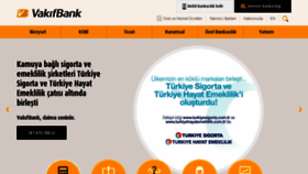 What Vakifbank.com.tr website looked like in 2020 (3 years ago)