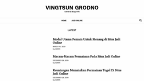 What Vingtsun-grodno.com website looked like in 2020 (3 years ago)