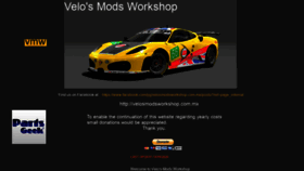 What Velosmodsworkshop.com.mx website looked like in 2020 (3 years ago)
