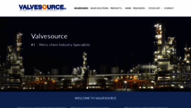 What Valvesource.co.uk website looked like in 2020 (3 years ago)