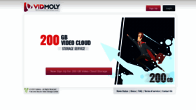 What Vidmoly.me website looked like in 2020 (3 years ago)
