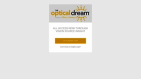 What Visionsourceopticaldream.com website looked like in 2020 (3 years ago)