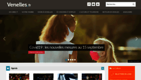 What Venelles.fr website looked like in 2020 (3 years ago)