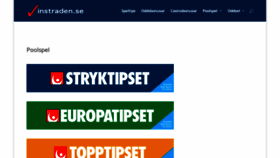 What Vinstraden.se website looked like in 2020 (3 years ago)