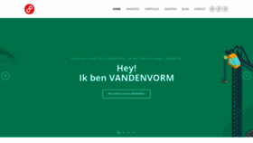 What Vandenvorm.nl website looked like in 2020 (3 years ago)