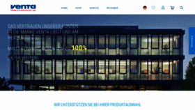 What Venta-luftwaescher.de website looked like in 2020 (3 years ago)